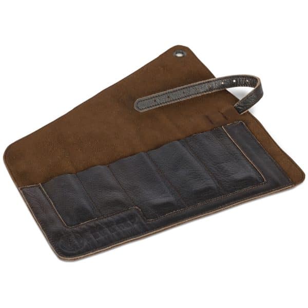 Petromax Bestecktasche aus Leder Braun