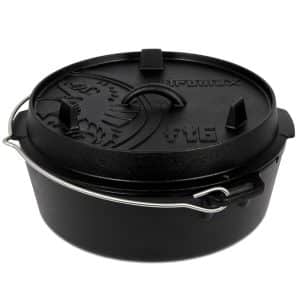 Petromax Dutch Oven FT6-T 5 5 Liter Schwarz