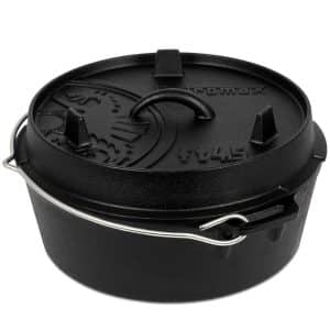 Petromax Dutch Oven planer Boden FT 4 5 Schwarz