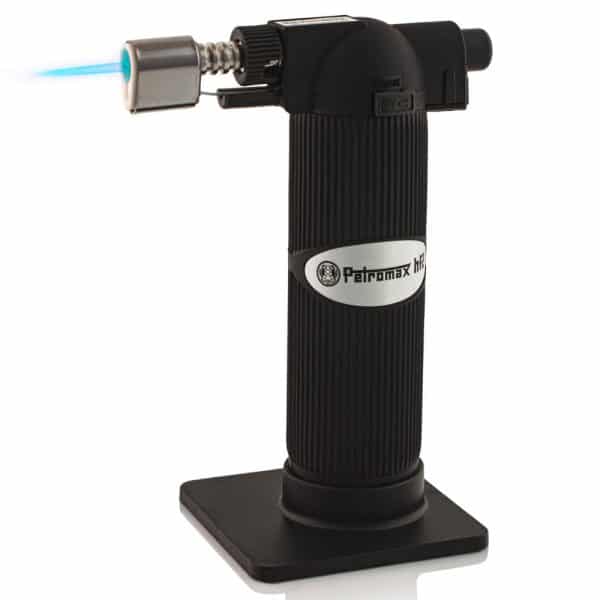 Petromax Profi-Gasbrenner HF2 Silber/Schwarz