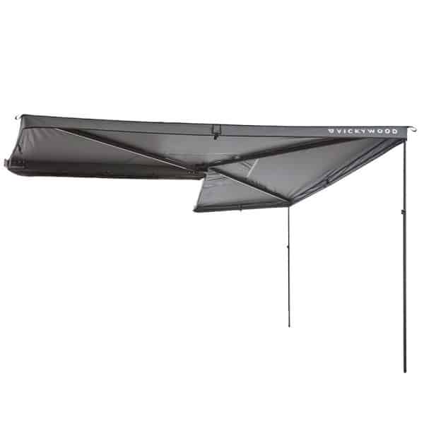 Vickywood Auto-Seitenmarkise Leaf 270 Left 250 Grau