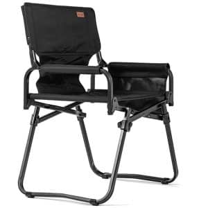 Vickywood Direktor Campingstuhl Black
