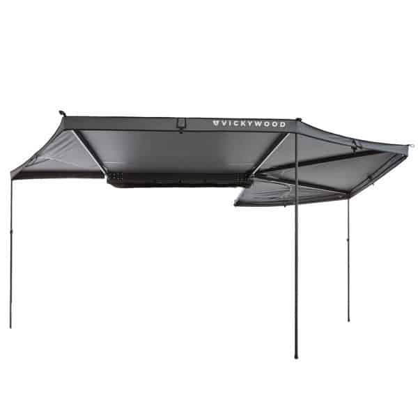 Vickywood Leaf-Extended 270 Left 200 cm Grau