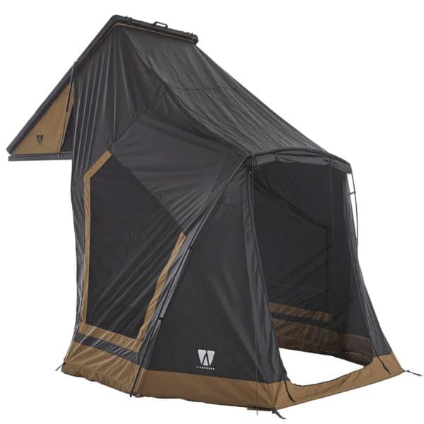 Vickywood Vorzelt Cumaru Light 152 Schwarz/Goldbraun