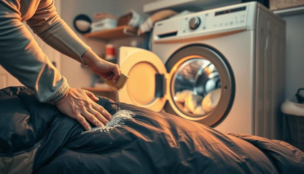 wie wäscht man einen schlafsack