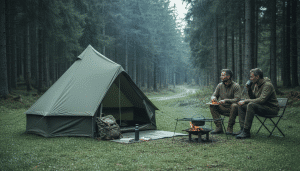 camping minimalismus